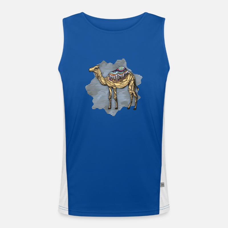 Camel Men's Functional Contrast Tank Top 