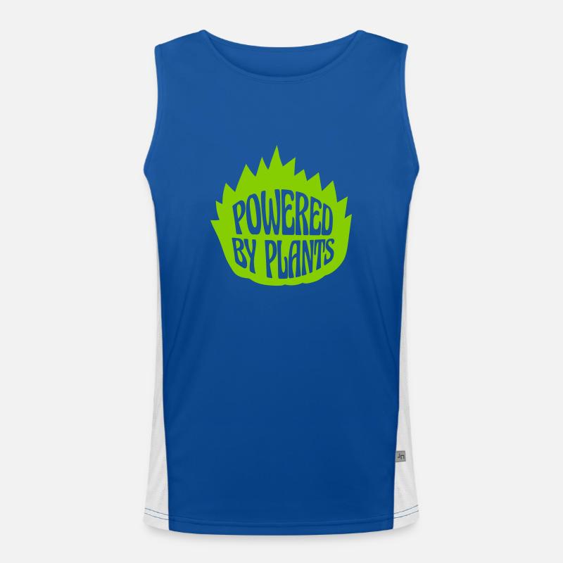 Powered by plants Men's Functional Contrast Tank Top 
