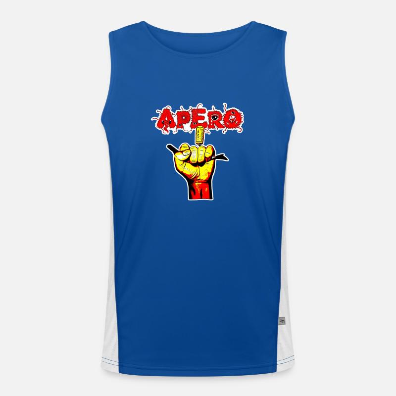 APERO MAIN BAD BOY Men's Functional Contrast Tank Top 