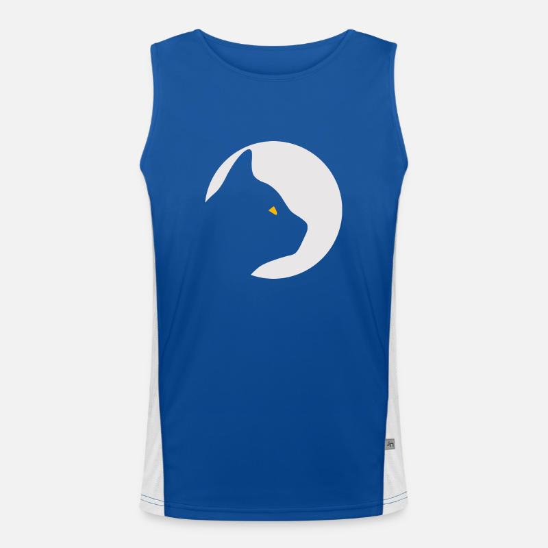 Cat Men's Functional Contrast Tank Top 