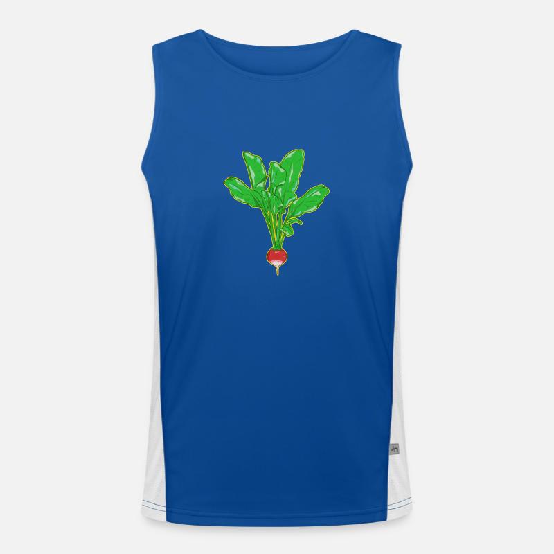 RADISH Men's Functional Contrast Tank Top 