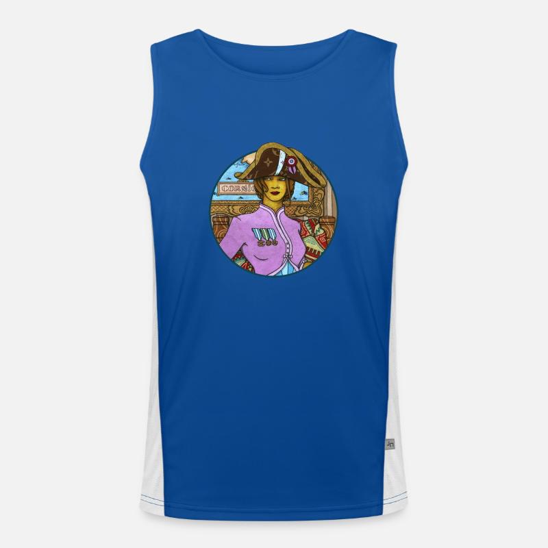 BARONIN POPOTANA Funktionelles Kontrast-Tank Top für Männer 