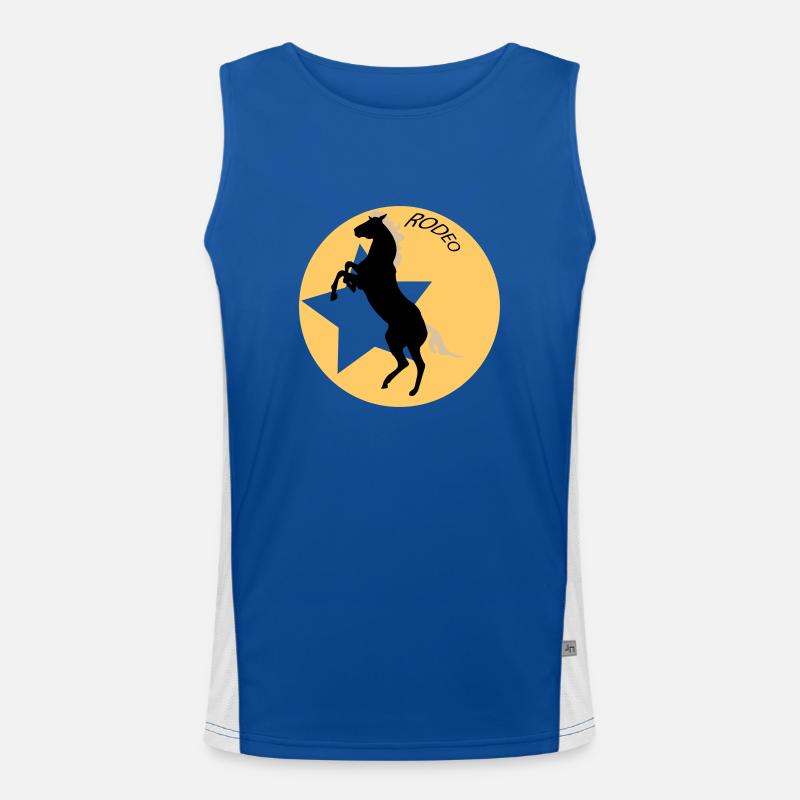 Rodeo Men's Functional Contrast Tank Top 
