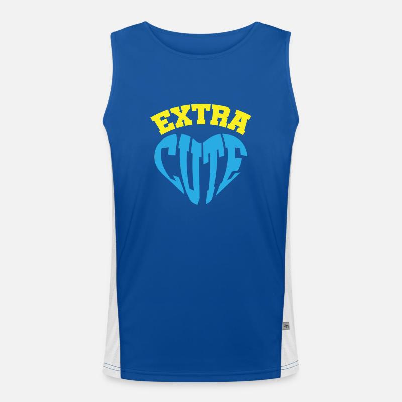 Extra mignon Débardeur respirant contrasté Homme 