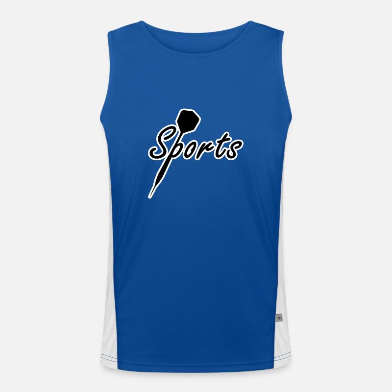 Darts Men's Functional Contrast Tank Top 