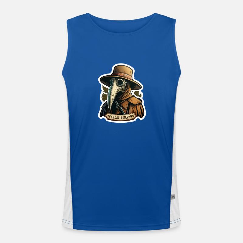 Pestarzt Funktionelles Kontrast-Tank Top für Männer 
