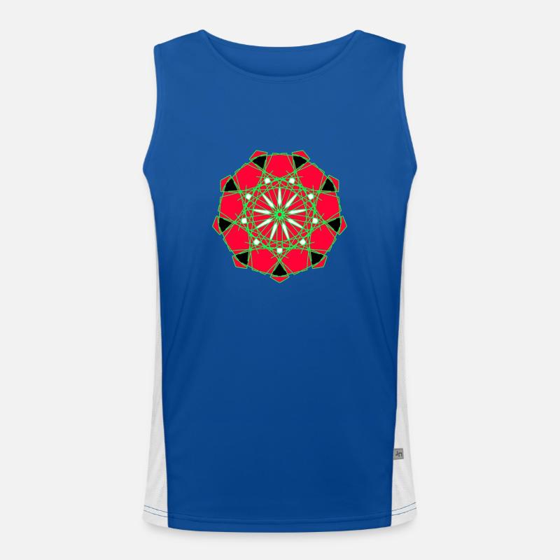 Pattern Men's Functional Contrast Tank Top 