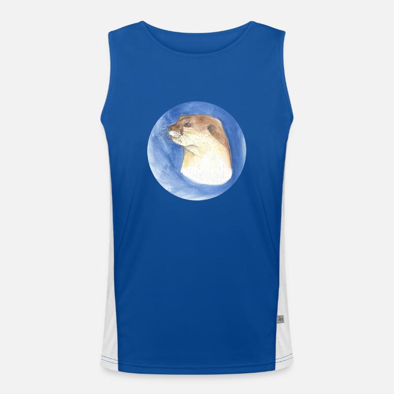 230628 otter 3 Funktionelles Kontrast-Tank Top für Männer 