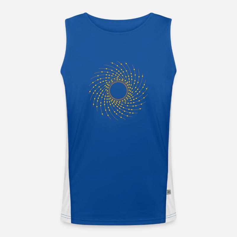 Universe Logo Men's Functional Contrast Tank Top 