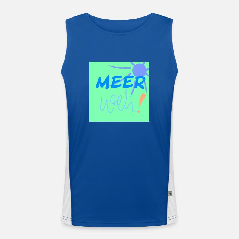 Mal de mer Débardeur respirant contrasté Homme 