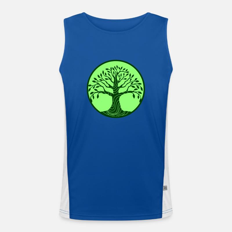 tree Men's Functional Contrast Tank Top 