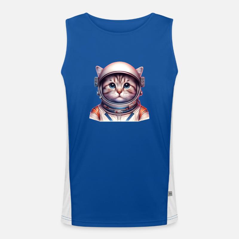 Space_cat Débardeur respirant contrasté Homme 
