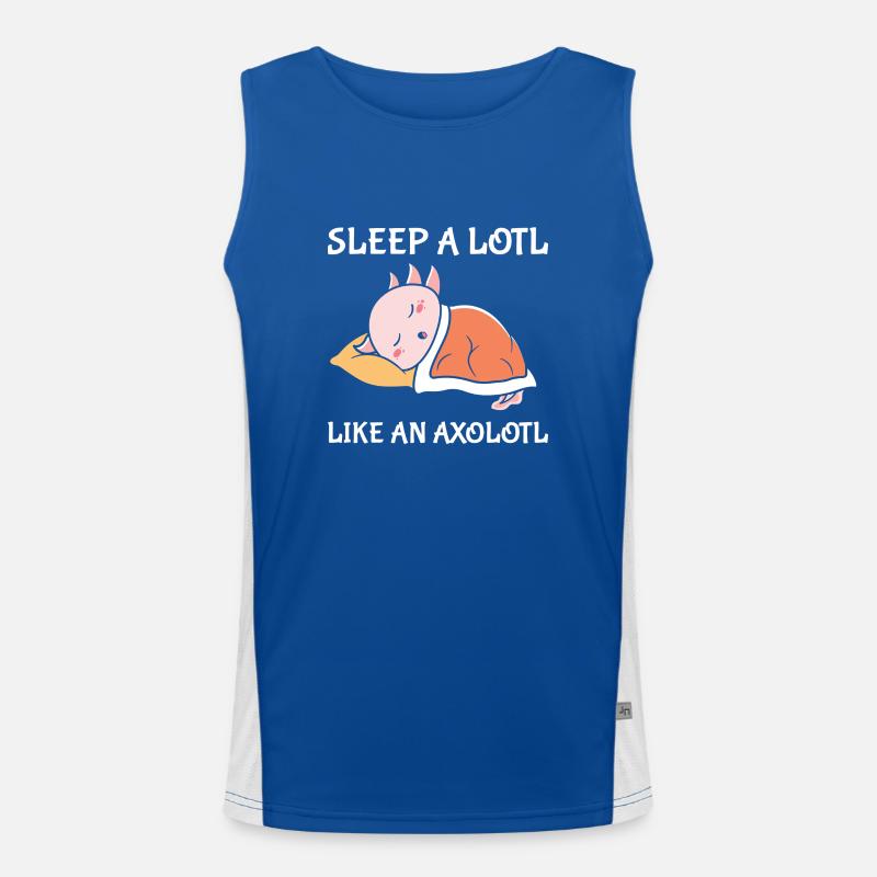 jeux de mots Axolotl Débardeur respirant contrasté Homme 