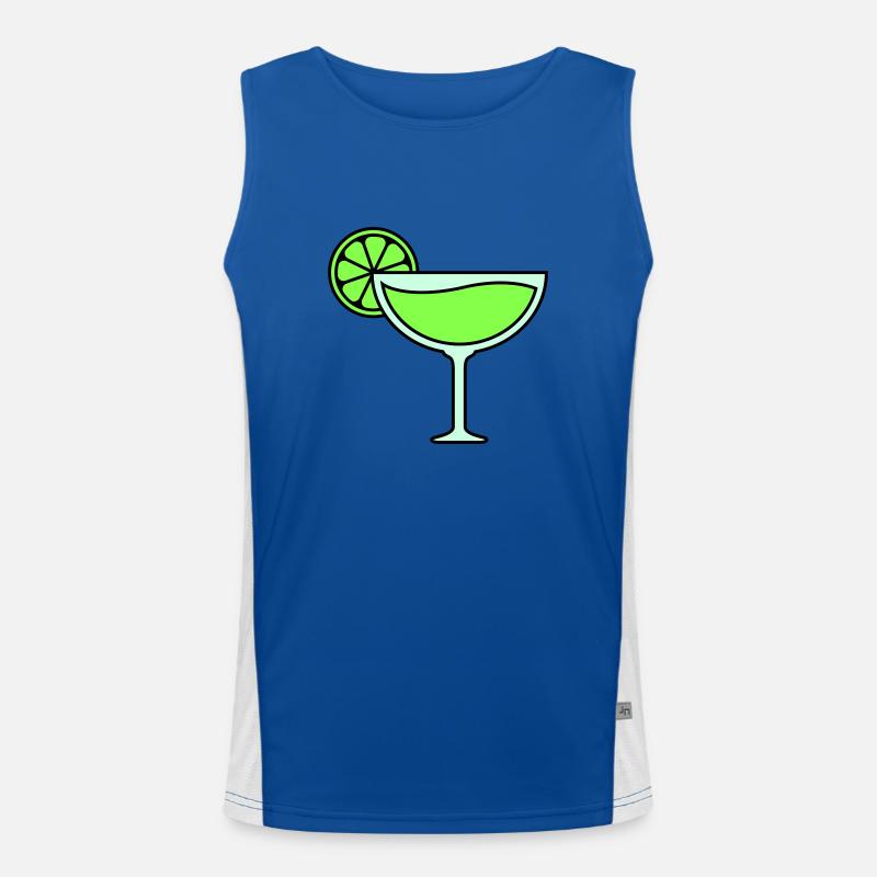 cocktail Men's Functional Contrast Tank Top 