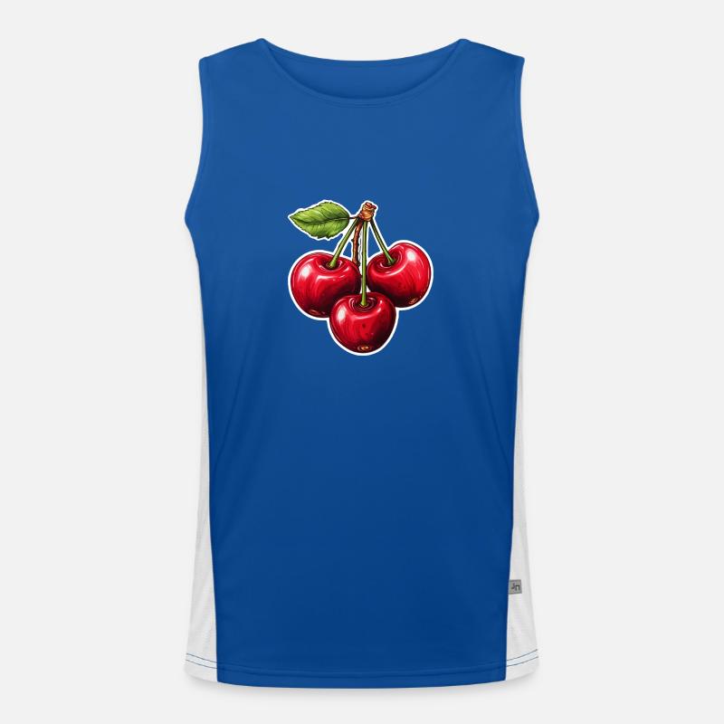 Cherry Triplets Débardeur respirant contrasté Homme 