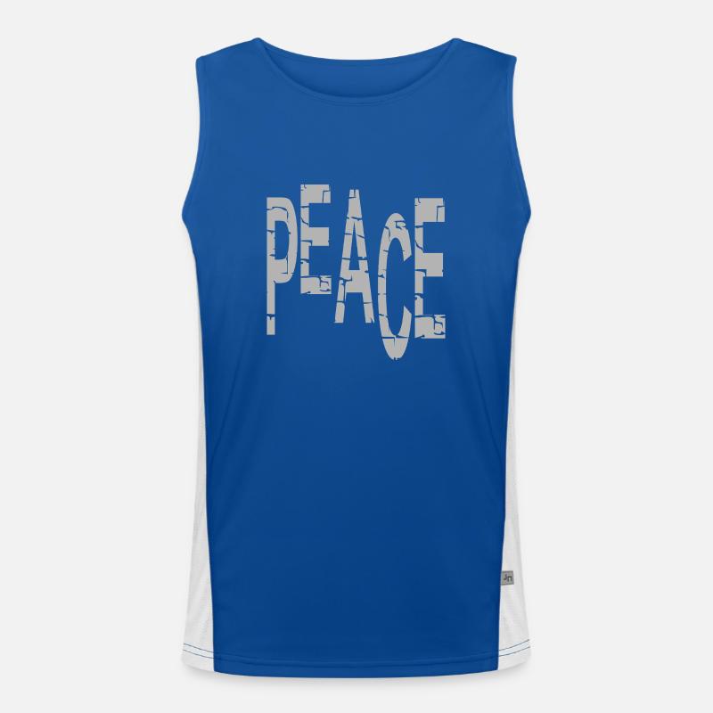 Peace Men's Functional Contrast Tank Top 
