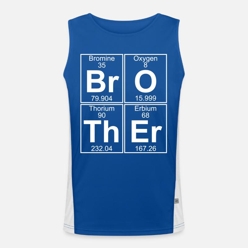 Br-O-Th-Er (brother) - Full Men's Functional Contrast Tank Top 