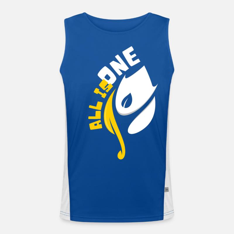 Holistic well-being Men's Functional Contrast Tank Top 