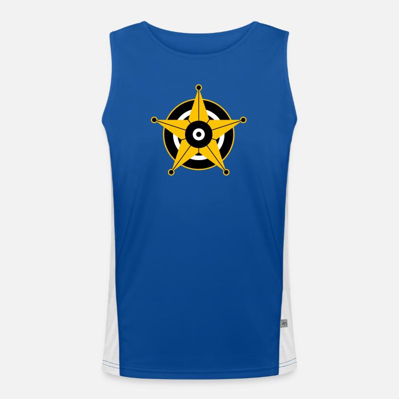Sheriff Stern Men's Functional Contrast Tank Top 