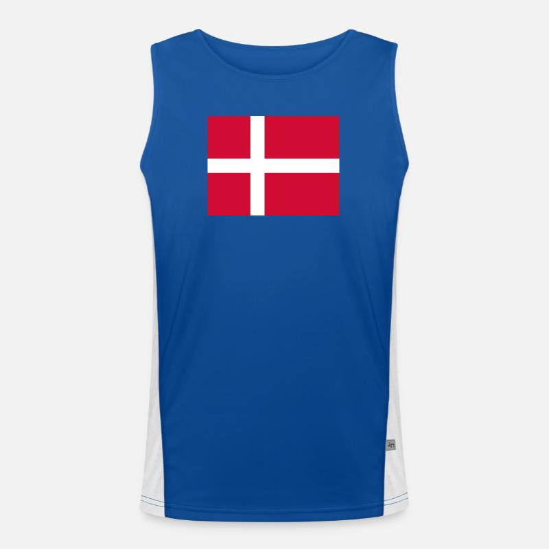 Denmark Men's Functional Contrast Tank Top 