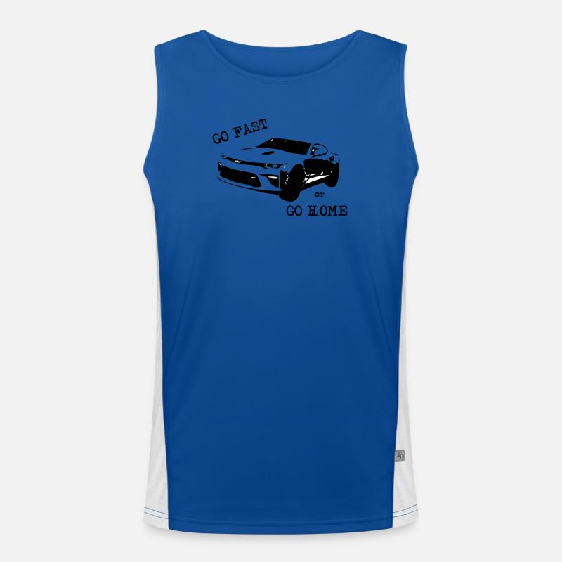 Camaro 6 - go fast or go home Funktionelles Kontrast-Tank Top für Männer 