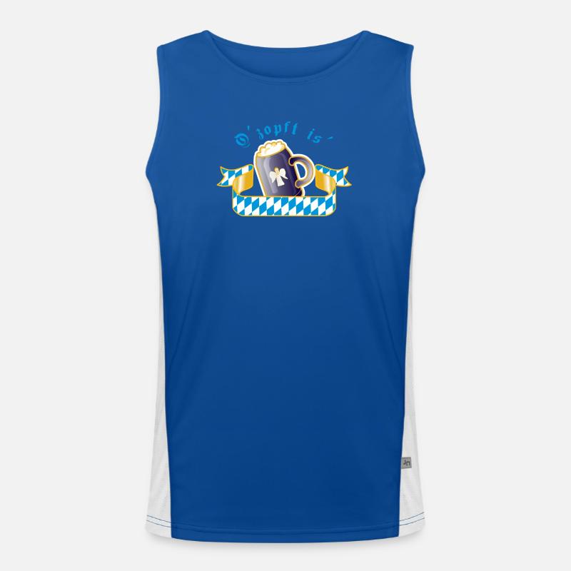O'zapft is' Men's Functional Contrast Tank Top 