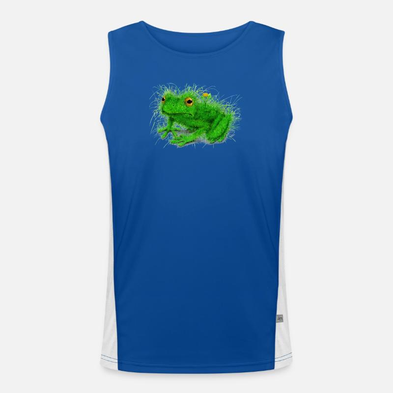 Grenouille d’herbe Débardeur respirant contrasté Homme 