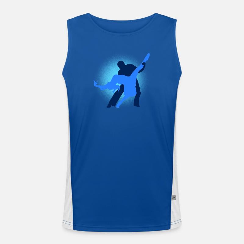 dance Men's Functional Contrast Tank Top 