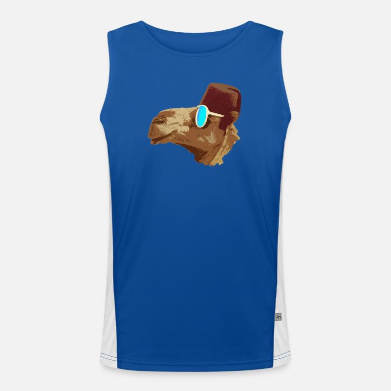 Camel Cool Men's Functional Contrast Tank Top 