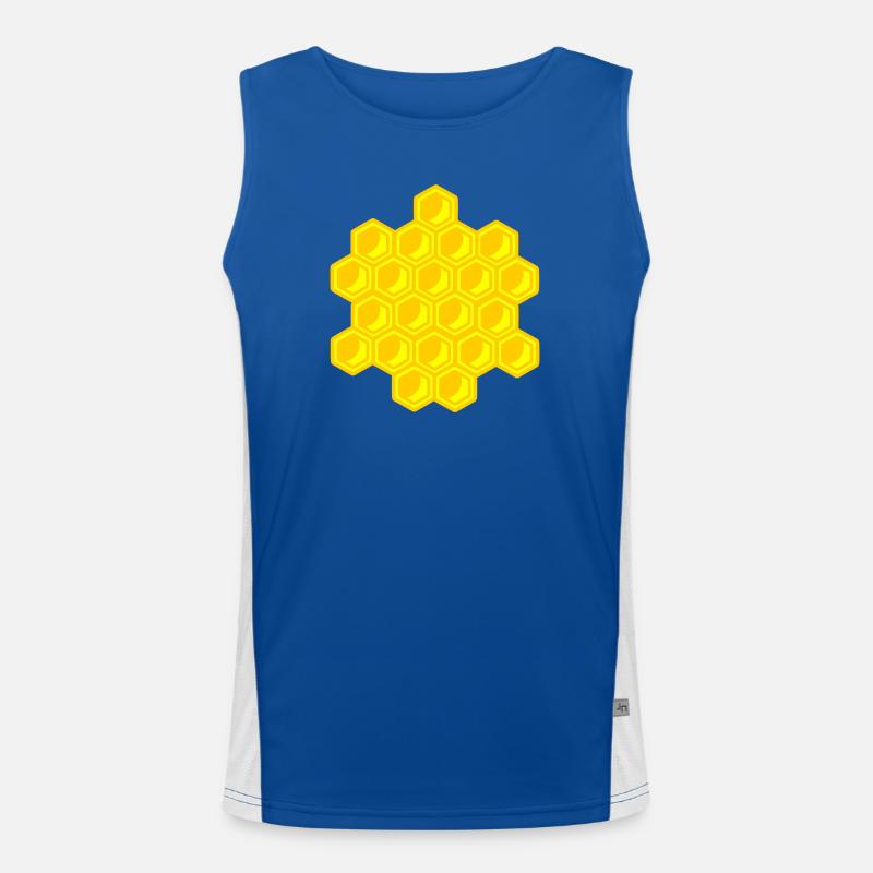 Rayon de miel Débardeur respirant contrasté Homme 