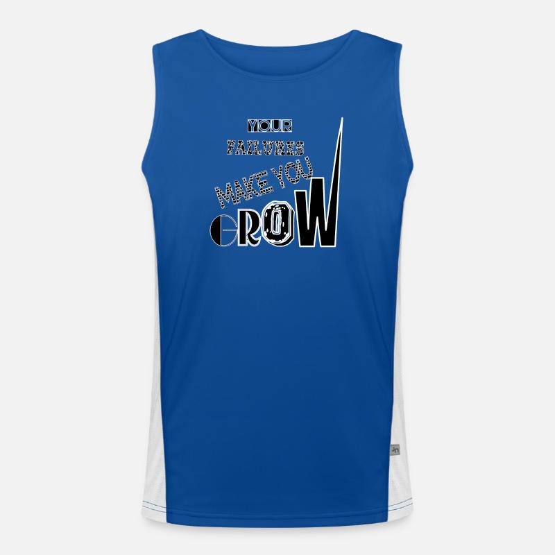 IHRE AUSFÄLLE Funktionelles Kontrast-Tank Top für Männer 