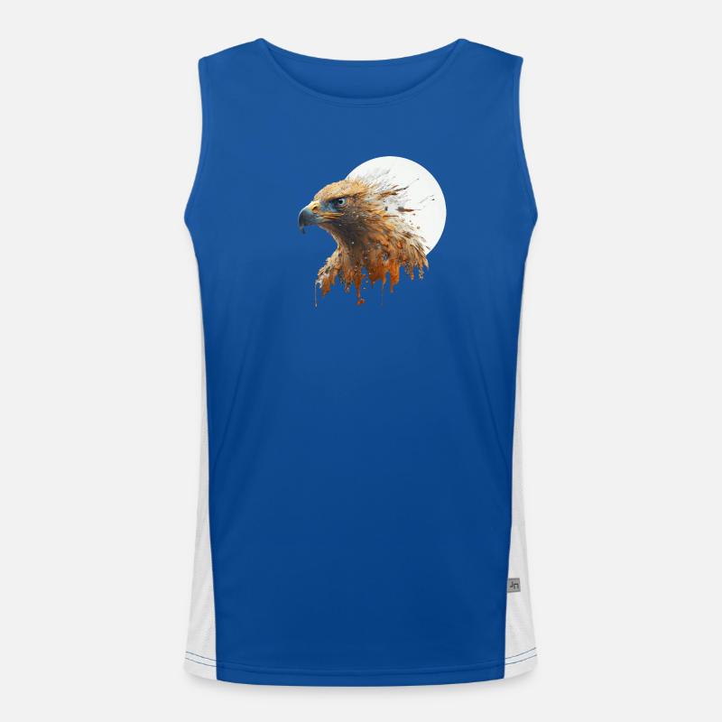 Beautiful American Eagle Men's Functional Contrast Tank Top 