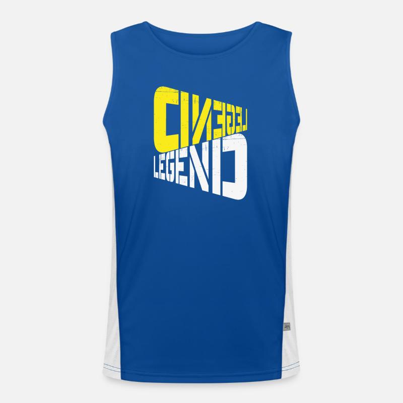 LEGEND Men's Functional Contrast Tank Top 