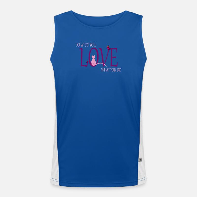 Faites ce que vous aimez Débardeur respirant contrasté Homme 