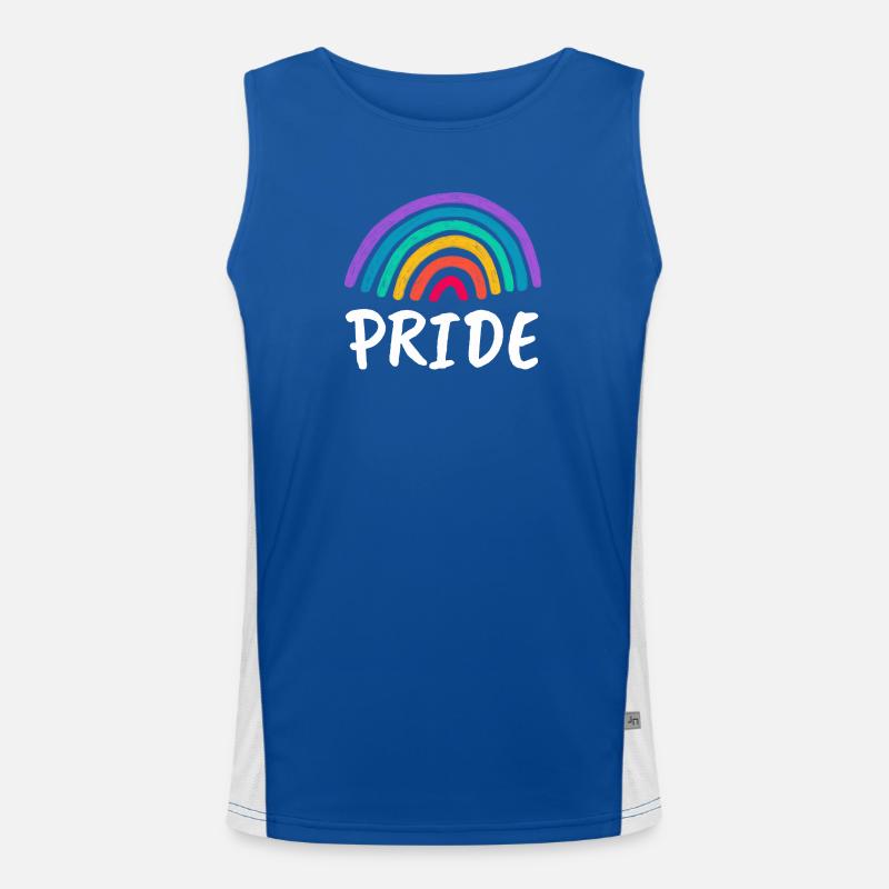 Pride Men's Functional Contrast Tank Top 