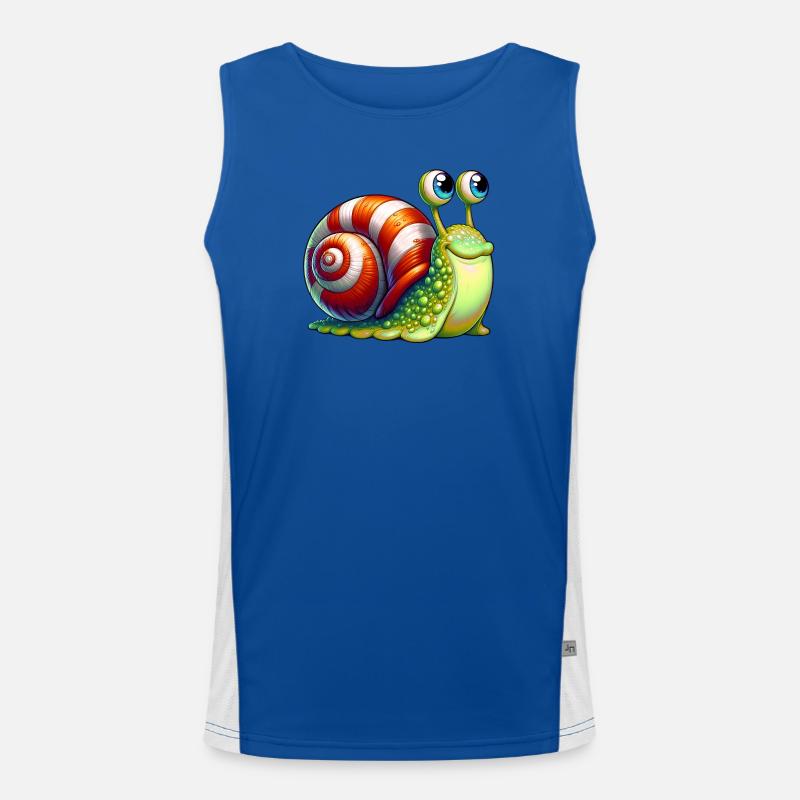 Snail Men's Functional Contrast Tank Top 