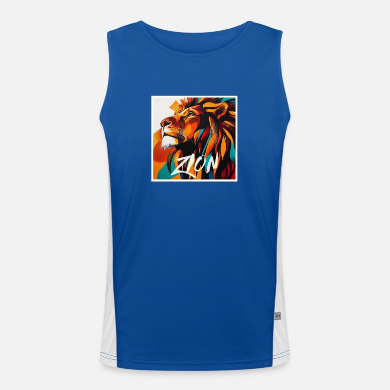 Zion Men's Functional Contrast Tank Top 