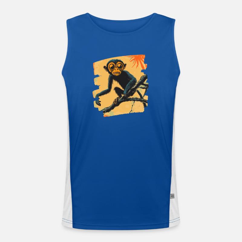 Monkey Men's Functional Contrast Tank Top 
