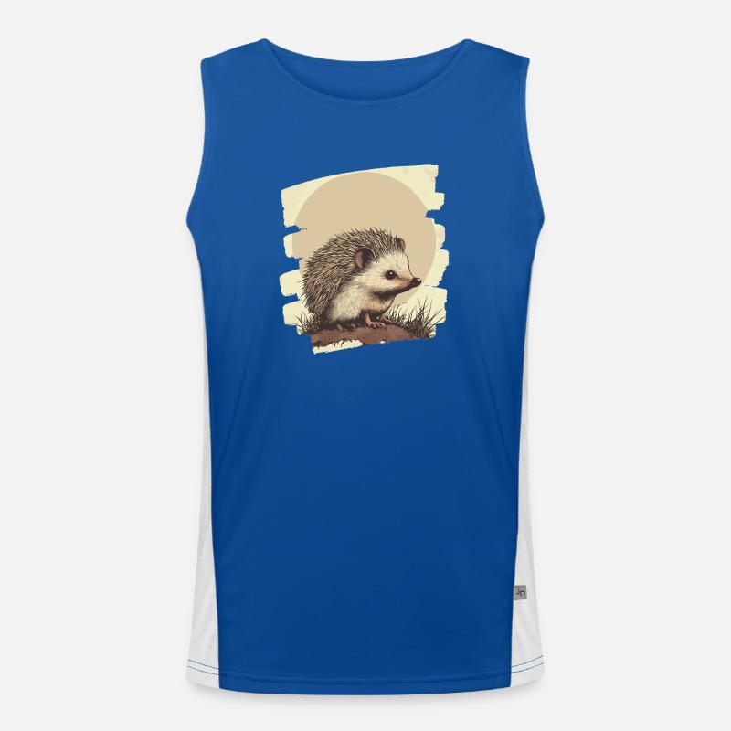 Hérisson Débardeur respirant contrasté Homme 