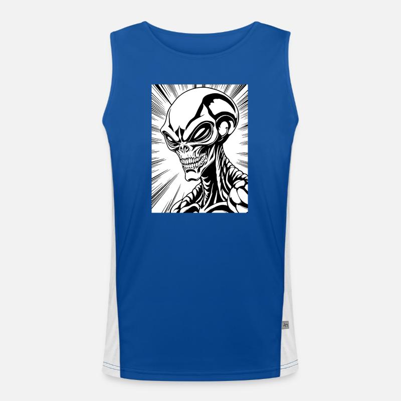 Étranger Débardeur respirant contrasté Homme 