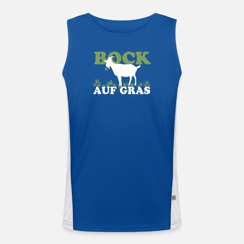 Bock auf Gras Men's Functional Contrast Tank Top 