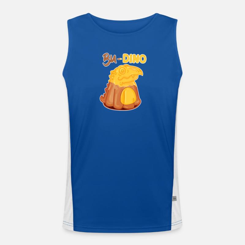 Pudding Men's Functional Contrast Tank Top 