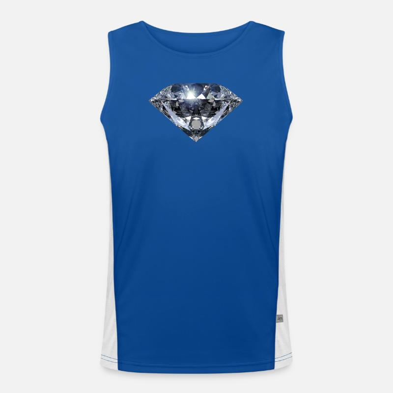 Diamant Débardeur respirant contrasté Homme 