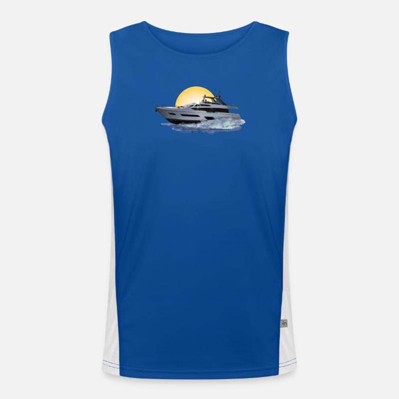 Motorboat Men's Functional Contrast Tank Top 