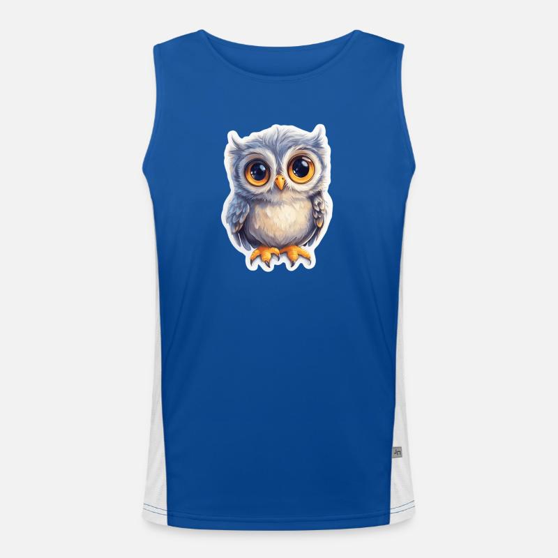 Hibou Débardeur respirant contrasté Homme 