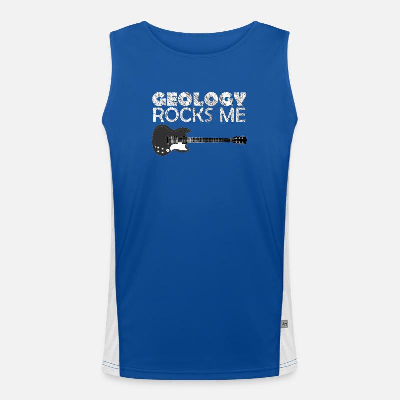 Geology Rocks Me ! Débardeur respirant contrasté Homme 
