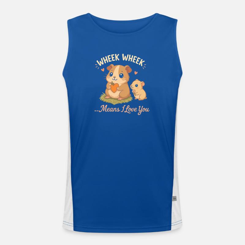 Assistant beekeeper Men's Functional Contrast Tank Top 