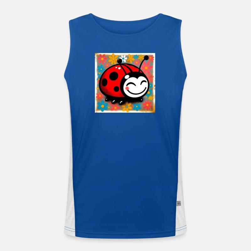 coccinelle Débardeur respirant contrasté Homme 