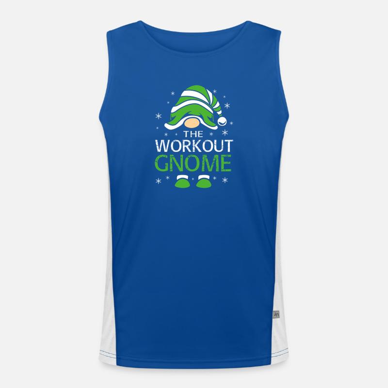 Gnom Funktionelles Kontrast-Tank Top für Männer 