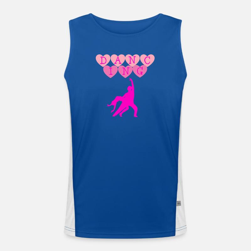 Dance Funktionelles Kontrast-Tank Top für Männer 